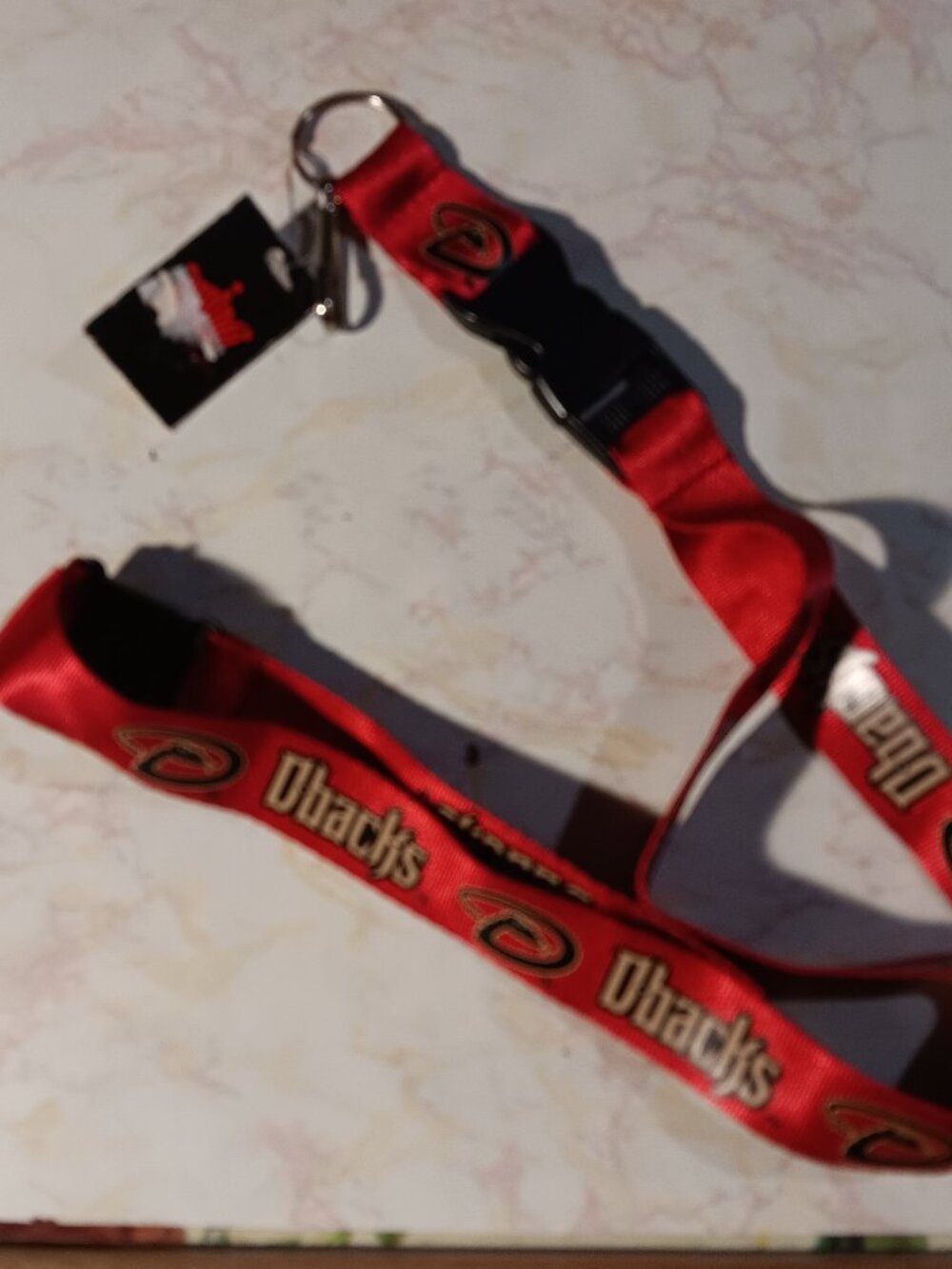 Arizona Diamonbacks MLB Lanyard Key Chain